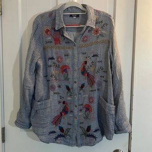 Johnny Was Lucy Painters Smock/Tunic